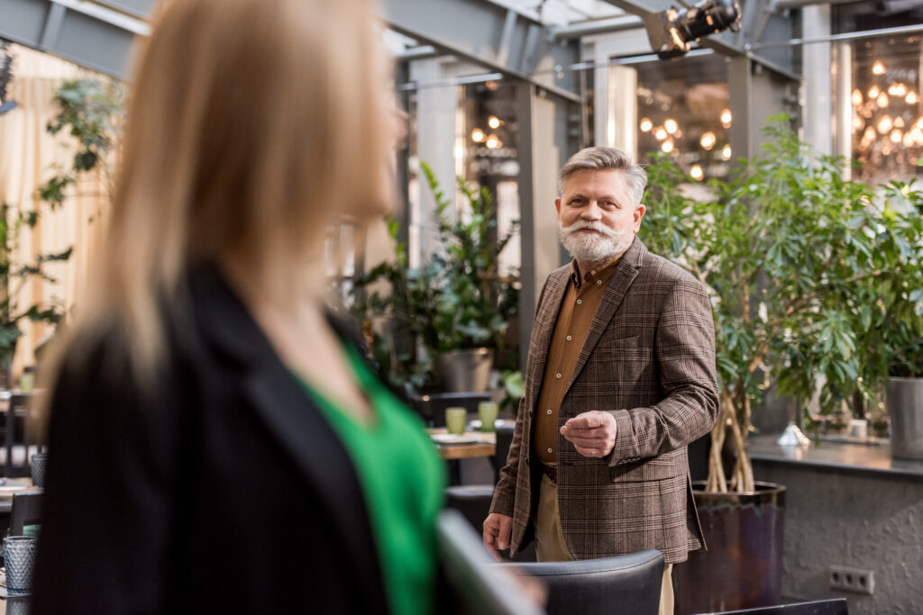 A customer acquisition strategist looking to acquire an elderly customer